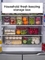 애완 냉장고 식품 저장실 쌓아 올릴 수 있는 플라스틱 스토리지 박스 30*30*14cm