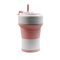 550 밀리람베르트 접을 수 있는 실리콘 음주 잔 왕복 거리 머그 커피컵 BPA 자유롭습니다